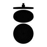 Nero Opal Shower Head Matte Black